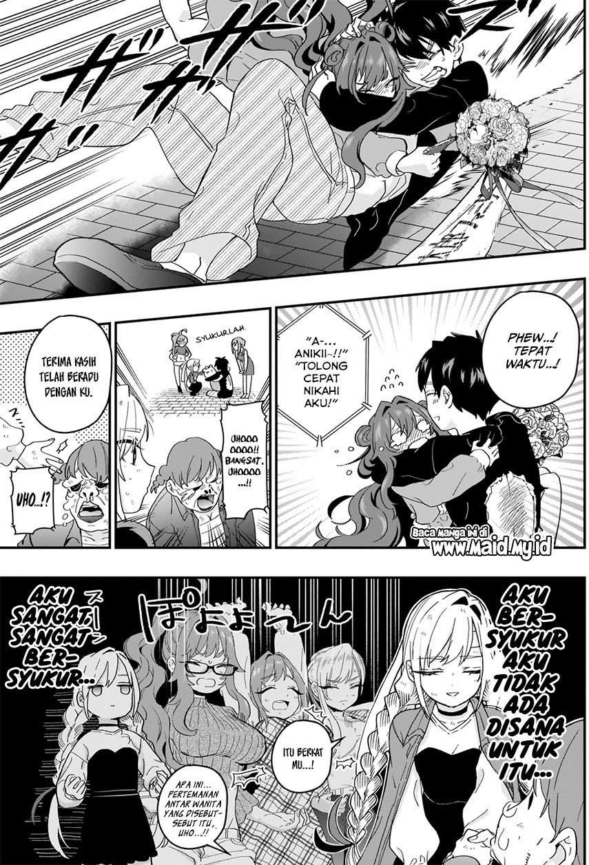 Kimi no Koto ga Dai Dai Dai Dai Daisuki na 100-ri no Kanojo chapter 14